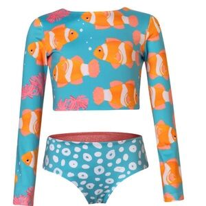 Pepita and Me size 8 bikini with reversible bottom